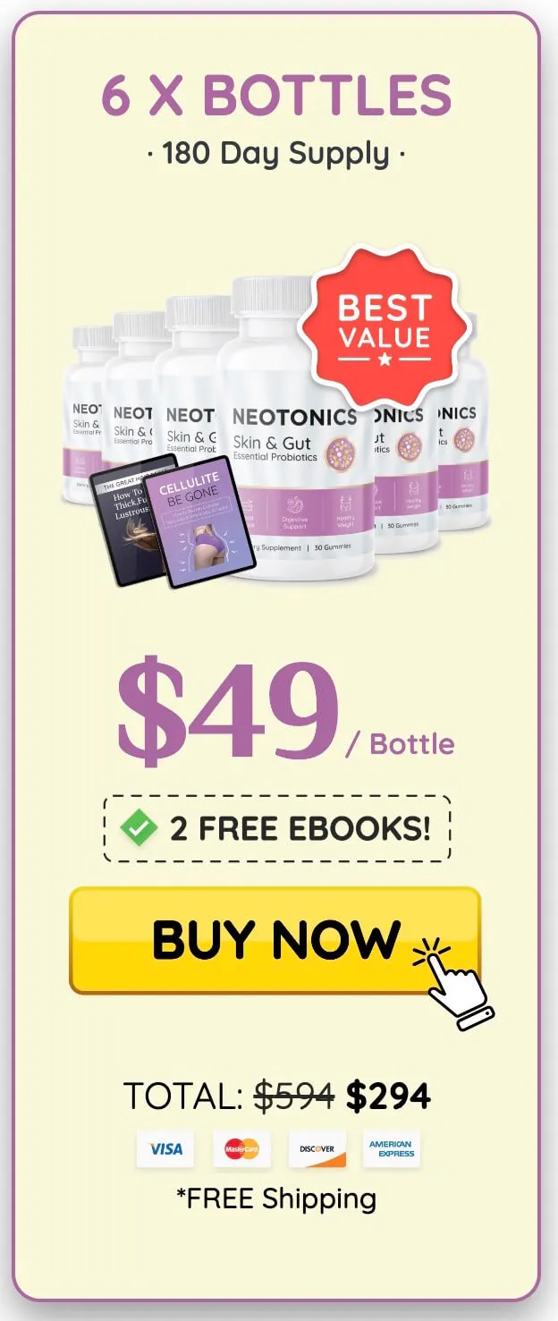 neotonics 180 day supply