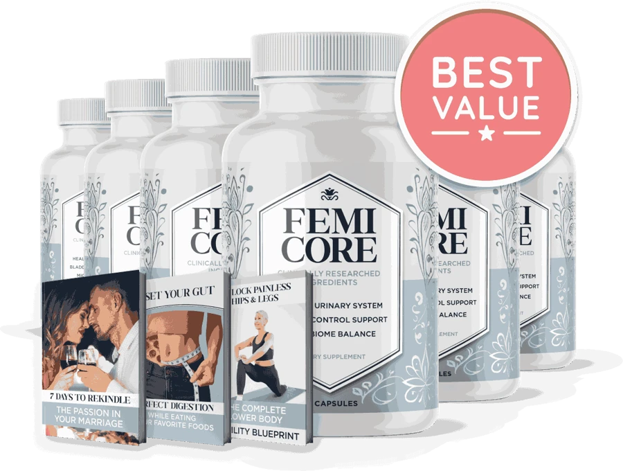 FemiCore 6 bottle package